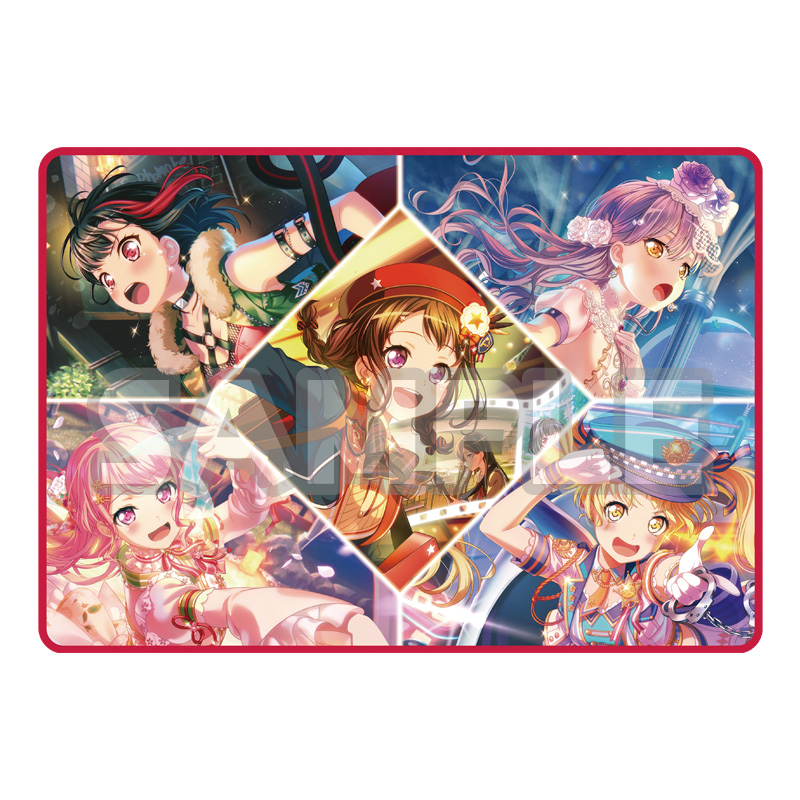 BanG Dream! ガールズバンドパーティ！プレミアムブランケット ボーカル集合ver.