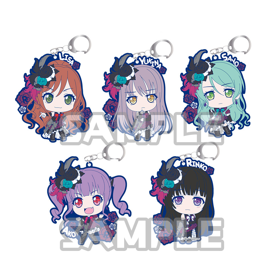 バンドリ！ ガールズバンドパーティ！　 Roselia　ビッグラバーキーホルダー