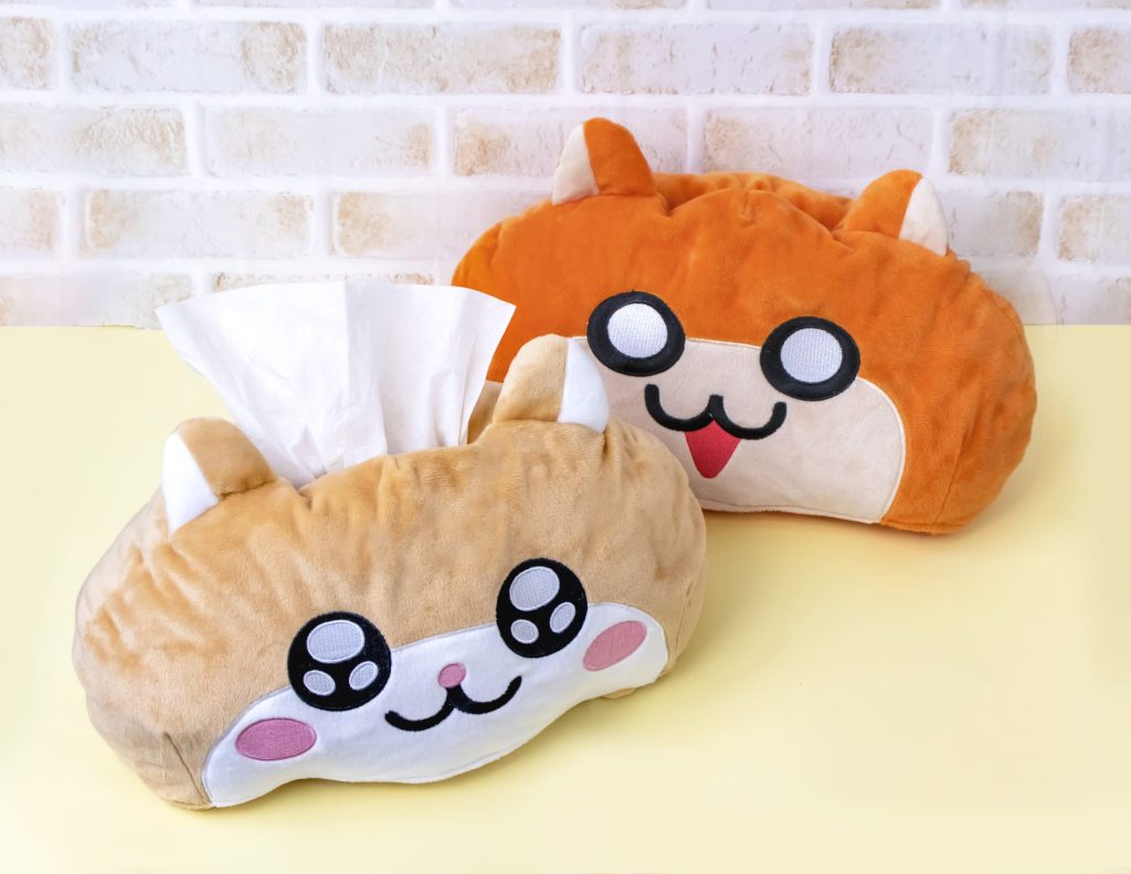 生きぬけ！爆走！クソハムちゃん ぬいぐるみティッシュケース