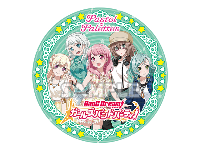 BanG Dream! ガールズバンドパーティ！　プレミアムサークルタオル　Pastel＊Palettes