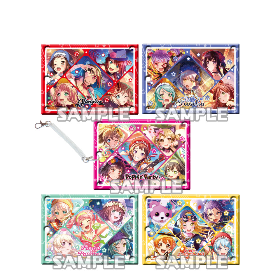 BanG Dream!  ガールズバンドパーティ！　アクリルパスケース