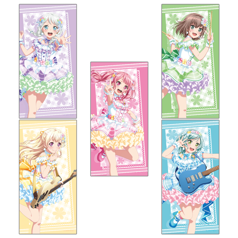 BanG Dream! ガールズバンドパーティ！　バスタオル vol.5　Pastel＊Palettes